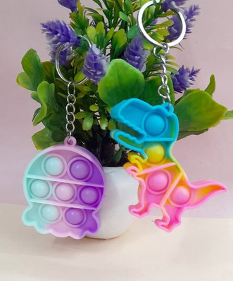 Tera13 pop it keychain for kids keyring for girls kids return gifts Key Chain