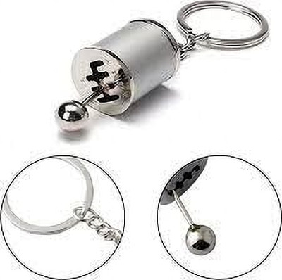 gtrp Gear Transmission Fidget Keychain Creative Auto Part Model Six-Speed 23 Key Chain