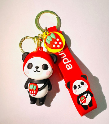 SRG Cutiepie Red Panda Keychain and Charm with Keyring Key Chain