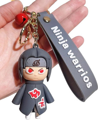 Funfob Anime Keychain With Hook & Straps Key Chains(Itachi R) Key Chain