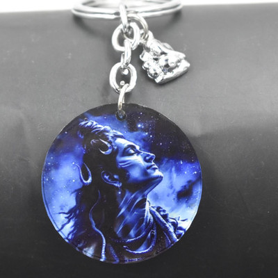 AFH Lord Shiva Adi Yogi 3D Religious Ganpati Charm Keychain for Men and Women Key Chain