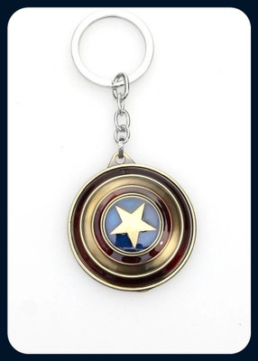 GIKH Avengers Infinity War Captain America Shield For Bikers-Keychain Key Chain