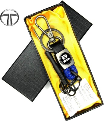 FLAMBE tata logo dori car Keychain multicolor Hook rings Key Chain