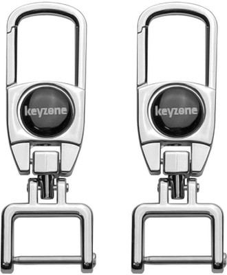 KeyZone MAHKeyHolder_Packof2_Chrome Key Chain