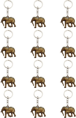 BLESSINGS Set Of 12 Elephant Key Chain