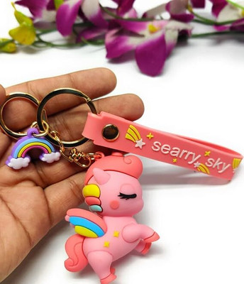 gtrp Action Character 3D Rubber Silicone Keychain For Car & Bike 004 Key Chain