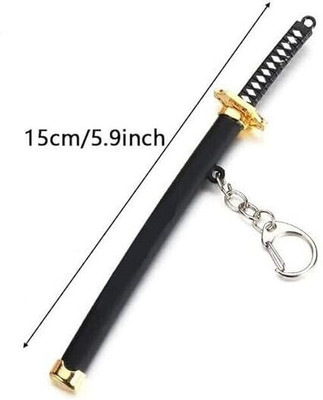 gtrp Katana with Push Button | Cool Anime 003-New380 Key Chain