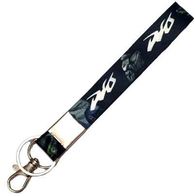 Meeko.com Dio Fabric Id Tag for Bike High Quality Locking Key Chain