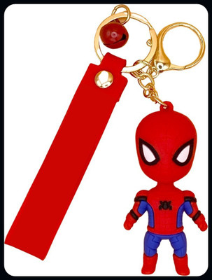 gtrp Spiderman Marvel Avengers 3D PVC Silicone Rubber Keychain Metal-A Key Chain