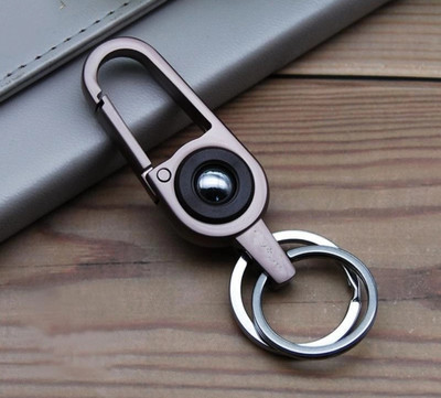 Jdp Novelty Get any 1 pcs Random Color of This Hook Locking Silver Ring Metal KeyChain4372 Key Chain