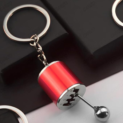 GKM 6 Speed Model Gear Box Keychain Manual Transmission Gearbox Shift Lever (Type-6) Key Chain