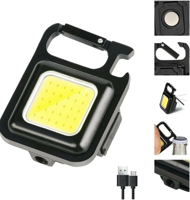 99Drops Flashlights LED Bright Rechargeable Key chain Mini Light Pack Of 1 LED Key Chain