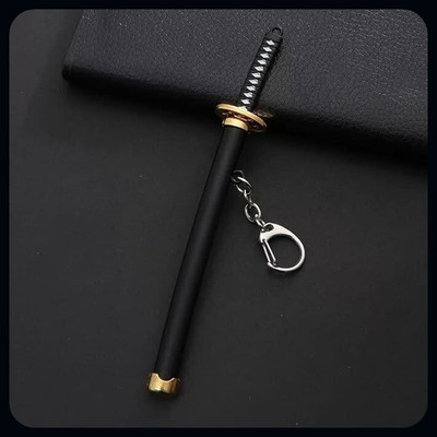 BBG BBG_Katana Keychain with Push Button | Cool Anime Keychain 007-A Key Chain