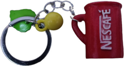 365 Degree Keychain Mug Set for Bikes and Gifts (Multicolor, Plastic, Pack of 1 ) Key Chain