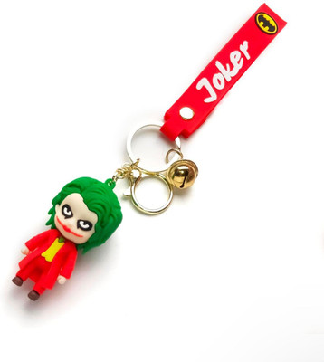 SHRI JI JOKER Keychain & Keyring in Red Suit with Strap Key Chain