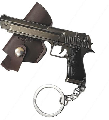 gtrp PUBG Gun Colt's TROOPER Revolver Metal Key Ring with Cover01 Key Chain
