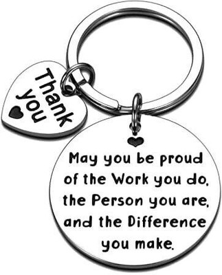 Myurawells Boss Lady Friends Leader Employee Farewell Boss Day Gift Birthday Inspirational Key Chain