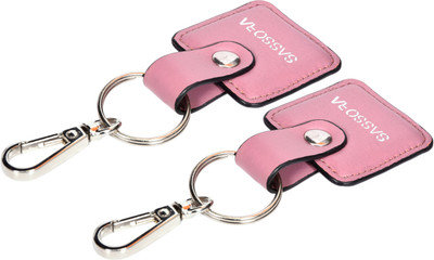 Sassora Genuine Leather Square Shape Key Holder - A539 Key Chain