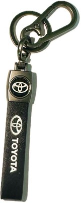 SHRI JI High-quality Leather Patti Toyota Keychain with hook Key Chain