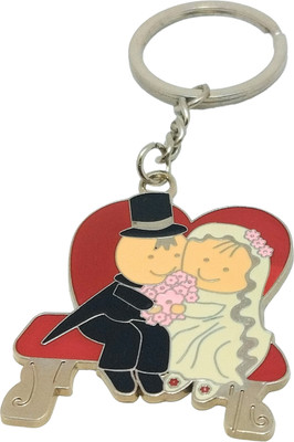 Key Era Cute Seating Baby Couple Key Chain