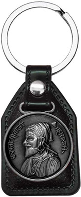 Shiv Hari Chatrapati Shivaji Maharaj Rajmudra Red Key Chain ShreeKey03 Key Chain