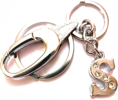 ShopTop Letter 'S' keychain with hook 03s Key Chain