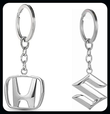 GSV SuzukiHondaLogo silver Keychain keychain_J45 Key Chain