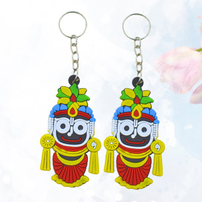 Jagannath World Jaga-yelloe-Keyring-Set-2-0O Key Chain