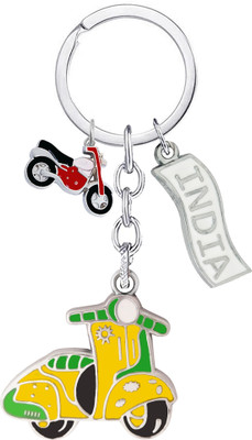 KYP Fashion Scooter Bike Shape Random Color Pendant Gift For Brother Husband Key Chain
