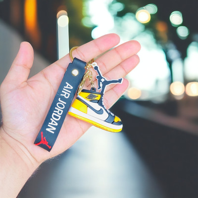 Splendora Cute Shoe Decorative Keyring & Keychain for Keys, Bags| Rubber 3D Key Chain Key Chain