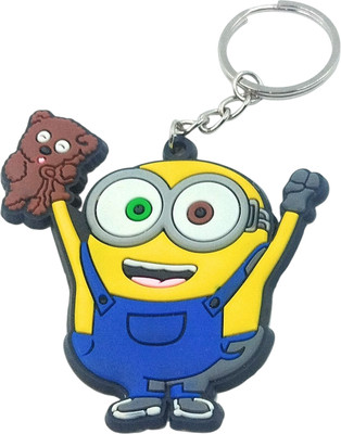 Key Era Despicable me Minion Bob Cartoon Style Sigle Side Key Chain