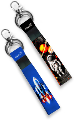 KitoKite Space Combo Set | Rocket & Astronaut | Pack of 2 Key Chain