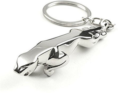 GKCH keychain-Silver Jaguar Key Chain