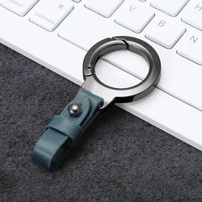 REEVA INTERNATIONAL Leather Keychain Strap Car Key Chain Rope Keyring with Buckle Keyring Holder Key Chain