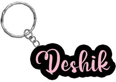 SY Gifts BPK Deshik Name Keychain Key Chain