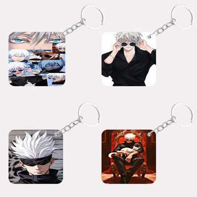 GS STUDIO Gojo Anime keychains | Smooth and shining keychains. Key Chain