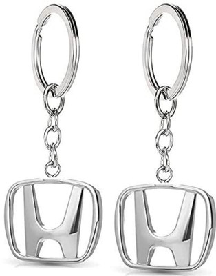 MAG BEE Styling Bike Keychain/Keyring Compatible with Honda Combo Pack of 2 Car Key Chain