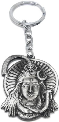 MISMIL Lord Shiva Bholenath Shankar Mahadev Mahakaal Spiritual Keychain Grey Key Chain