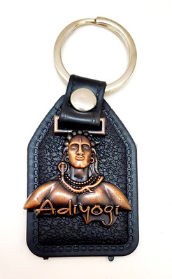 ShopTalk Leather Adi yogi Key Chain