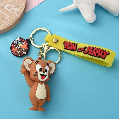 gtrp Tom Jerry Rubber PVC Cartoon with Strap Charm 03-New66 Key Chain