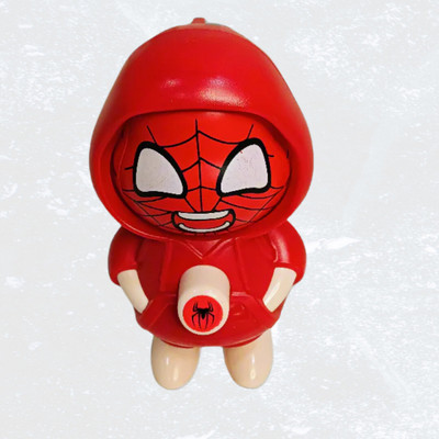 SLEEPX OWL Spider-Man Transforming Keychain Action Figure, Ideal for Kids and Adults Key Chain