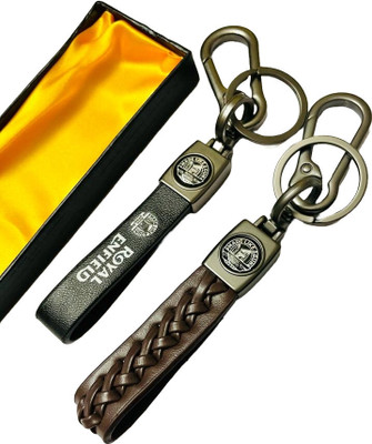 BBG NEW_Bike Enfield stripped best quality combo set keychain for bikes Key Chain