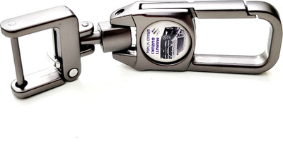 ADOREAL SUZUKI GRAND VITARA METALLIC KEYCHAIN AND KEYRING WITH CAR LOGO Key Chain