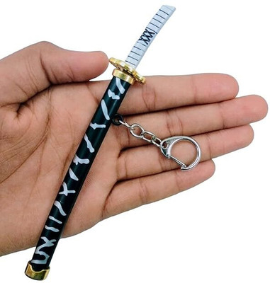 gtrp Katana with Push Button | Cool Anime 025-New357 Key Chain