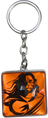 PEARLISH Crystal Lord Hanuman Metal keychain Y-1 Key Chain