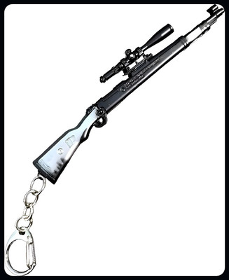 MAG BEE PUBG kar98 (Black-Grey -multicolour) - special edition-Premium Key Chain