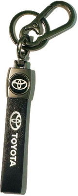 BBG NEW_High-quality Leather Patti Toyota Keychain with hook Key Chain