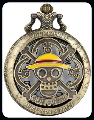 gtrp Keychain-One Piece Gandhi Premium Pocket Watch Metal Retro Vintage for Key Chain