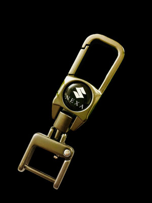 gtrp Metal Keychain Side Logo Keychain Premium and Stylish Design | Black Color 34 Key Chain