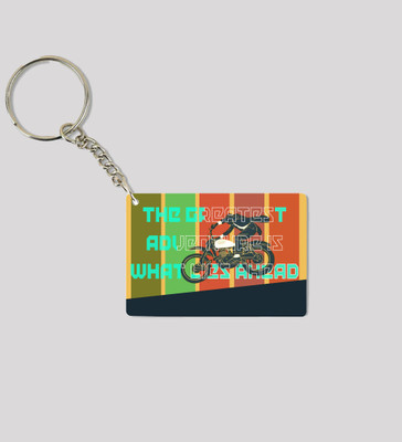 Special Trend Hub Your Next Ride Is the Real Journey Printed Keychain Pack of 2 Key Chain